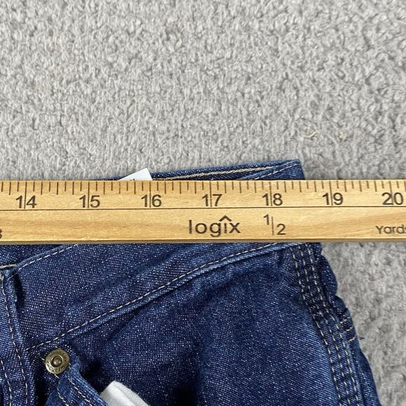 Wrangler Utility Fleece Lined Jeans Men’s 36x32 Medium Wash Workwear Rugged - Picture 9 of 12